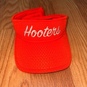 Hooters Orange Visor Hat